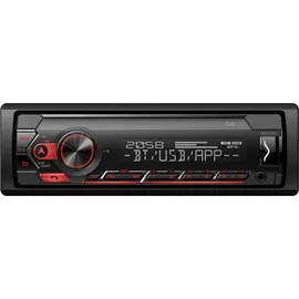 JUST SOUND best choice for caraudio Autoradio Einbaupaket Pioneer MVH-S320BT Audi A4 B5 Gamma Lautsprecher hinten | Bluetooth USB