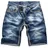 Rock Creek Shorts Jeansshorts dicke Naht Regular Fit