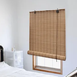 vidaXL Bambusrollo 150 x 160 cm Braun