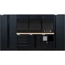 feistos Werkstatteinrichtung EOS 12 Blackline Schwarz 61x356x200cm