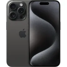 Apple iPhone 15 Pro 256 GB Titan Schwarz