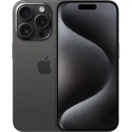 Apple iPhone 15 Pro 256 GB Titan Schwarz