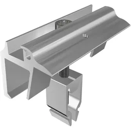 sl rack Endklemme Vario mit Erdung Aluminium (91114-00)