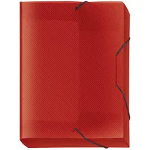 Veloflex Heftbox A4 transparent Rot