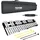 Vevor Glockenspiel-Xylophon-Set mit 30 Tönen, Schlaginstrument mit Schlägeln, Trommelstöcken und Tragetasche, professionelles Glockenspiel-Xylophon-Schlaginstrumentenset für Schüler und Erwachsene