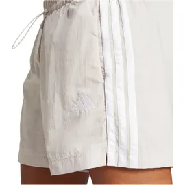 adidas Essentials 3-Stripes Lifestyle Woven Shorts, wonder alumina/white L
