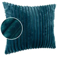Kisska Dekokissen Kissenbezug Sofakissen Pillow Plüsch Kuschelkissen Zierkissen Cord