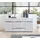 Innostyle Sitzbank Memphis Weiß 130 x 49 x 40 cm