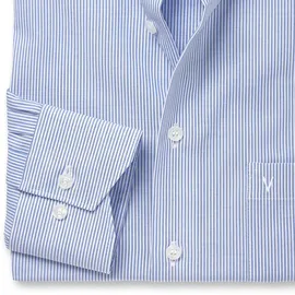 Marvelis Langarmhemd Comfort Fit Blau 46