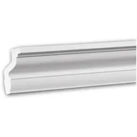 PROFHOME DECOR Eckleiste Profhome 650171 Weiß 2 St. 200 x 4,5 cm