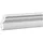 PROFHOME DECOR Eckleiste Profhome 650171 Weiß 2 St. 200 x 4,5 cm