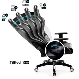 Diablo Chairs X-One 2.0 King Size Gaming Chair schwarz/weiß