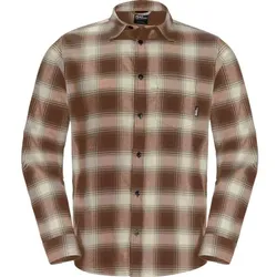 JACK WOLFSKIN Herren Hemd WANDERWEG SHIRT M, intense rust, L