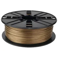 Ampertec 3D-Filament PLA gold 1.75mm 1000g Spule