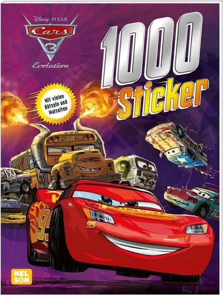 Preisvergleich Produktbild Disney Cars 3: 1000 Sticker