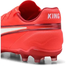 Puma King Match FG/AG Nockenschuhe, rot, Größe 48 - 48 1⁄2