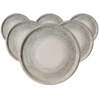 Ritzenhoff & Breker Rimini Pizzateller 30 cm grau 6er Set