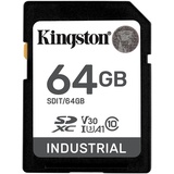 Kingston Industrial R100/W80 SDXC 64GB, UHS-I U3, A1, Class 10 (SDIT/64GB)