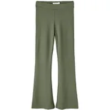 NAME IT Nkffrikkali BOOTCUT PANT Noos Stoffhose, Deep lichen Green, 110