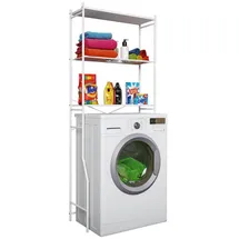 VCM Waschmaschinenschrank TUBAS Weiß