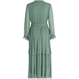 Vera Mont Cocktailkleid mit Volant Grün 34