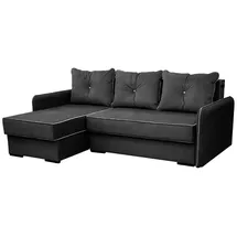 VitaliSpa VitaliSpa® Ecksofa Kansas, Grau, 234 x 170 cm Linke Ecke, mit Schlaffunktion grau