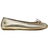 GEOX Mädchen D25mub000y2 Ballet Flat, Silber, 39 EU
