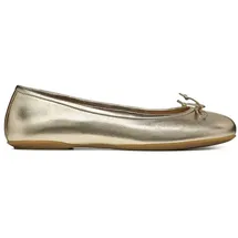 GEOX Mädchen D25mub000y2 Ballet Flat, Silber, 39 EU