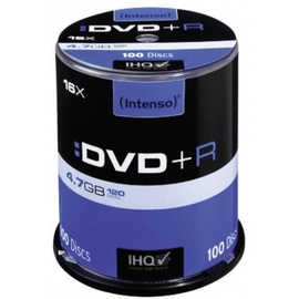 Intenso DVD+R 4,7GB 16x 100er Spindel