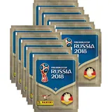 Panini Sammelkarte Panini WM Russia 2018 - Sticker - 10 Tüten