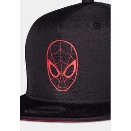 Difuzed Spider-Man Snapback Cap schwarz Einheitsgröße