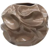 Europalms Designübertopf Bubble Ø 42 x 32 cm braun