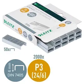 Leitz AKTION: 2.000 LEITZ Heftklammern P3 24/6 mit Prämie nach Registrierung