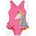 Kid s Swimsuit mit Application Rosa 128