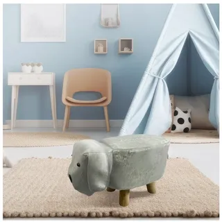 Hti-Living Hocker für Kinder Tiermotiv Hund
