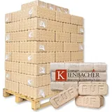 1000 kg RUF Briketts Hartholzbriketts aus Buche und/oder Eiche | 100 x 10 kg Holzbrikett auf Palette | Energie Kienbacher®