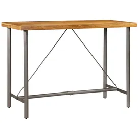 vidaXL Bartisch Recyceltes Massivholz Teak 150 x 70 x 106 cm
