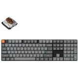 Keychron K5 Max Ultraflache Kabellose Mechanische Tastatur Englisch - Black / Grey