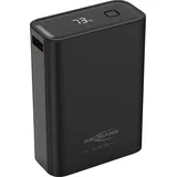 Ansmann Powerbank 20000 mAh PB222PD sw 20000 mAh USB PD 3.0, Quick Charge 2.0 LiPo Schwarz