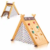 Baby Vivo Kletterdreieck / Spielzelt multifunktional für Kinder - Klappbar