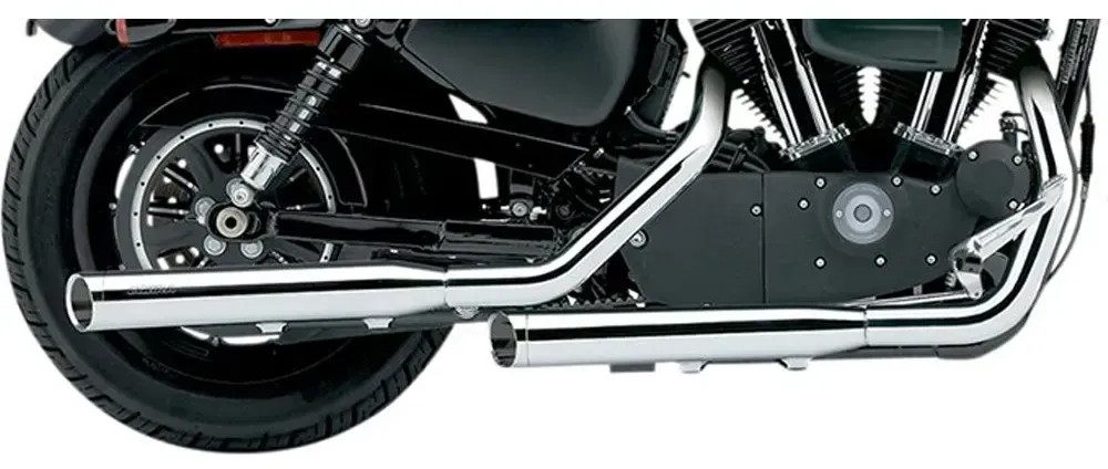 Cobra Harley Davidson 6030 Nicht Homologierter Slip-on-schalldämpfer - Chrome - Not Homologated