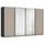 Rauch Schwebetürenschrank SCALE-FYRA 360 x 223 x 68 cm Beige/Schwarz