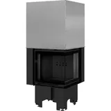 Kamineinsatz kratki VN 480 480 mit 8 kW Seitenscheibe rechts mit Hebetür Feuerra