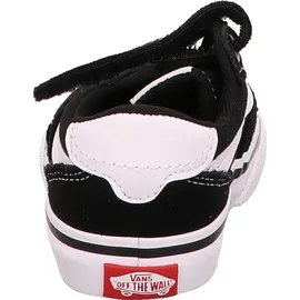 Vans Unisex Kinder Brooklyn Ls V Sneaker, Suede/Canvas Black/White, 26 EU
