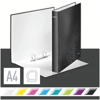 Leitz WOW Ringbuch 2-Ringe schwarz