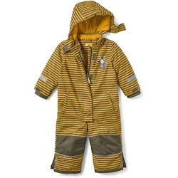 Tchibo - Schneeanzug - Baby - Gr. 74/80 - olivgrün/gestreift