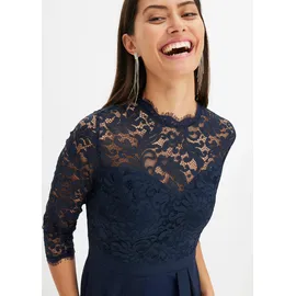 bonprix Maxikleid Blau 42