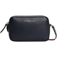 Tommy Hilfiger TH Logotape Camera Bag Aw0aw17689 Crossover, Blue (Space Blue)