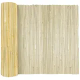 Sol Royal Sichtschutzelement 120 x 600 cm Beige Bambus