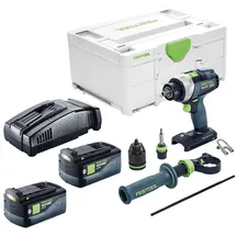 Festool TDC 18/4-Basic inkl. 2 x 5,0 Ah + Systainer
